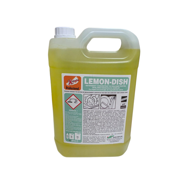 Detergent Profesional Pentru Vase Lemon dish 5 Kg