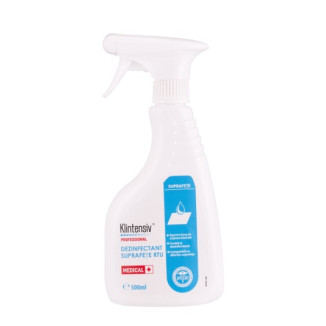 Dezinfectant de suprafete Higea, 500 ml cu pulverizator 